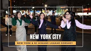 NY & NJ Mimang Lhakar Gorshey 1.10.24 | ལྷག་དཀར་སྒོར་གཞས། | Lhakar kordro | Tibetan Circle Dance