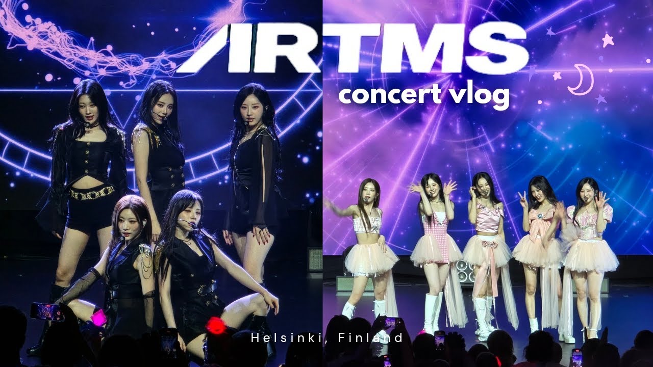 ARTMS 'Moonshot' tour in Helsinki, Finland!☾⋆｡ﾟ | CONCERT VLOG!