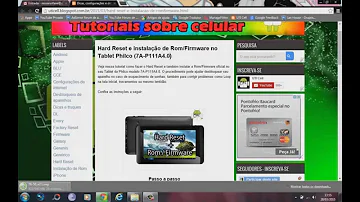 Como resetar tablet philco7a p111a4 0?