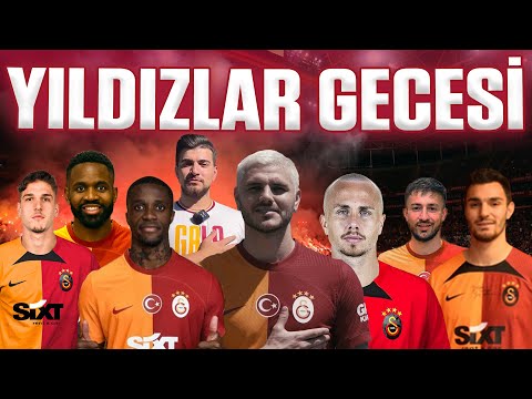 YILDIZLAR GECESİ İMZA TÖRENİ & ANTRENMAN | Icardi, Zaha, Angelino, Bakambu, Zaniolo...