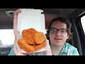 New spicy chicken mcnuggets  you know with marty kauffman  mcdonalds review