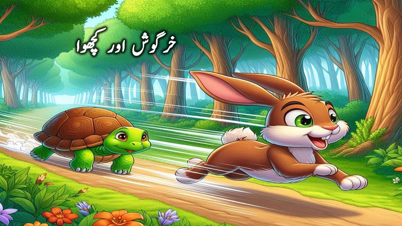 The Hare and the Tortoise | Classic Kids Story | Animated Bedtime Story ...