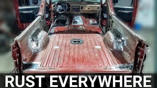 87 Bronco Nightmare Floor Pan Fixes ( RUST EVERYWHERE)