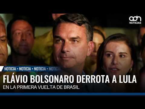 Flávio Bolsonaro defeats Lula in the first round in Brazil