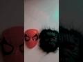 spiderman and bhutiya face mask for fun #easy #diy #face mask #claymask #diyfacemask #halloweenmask