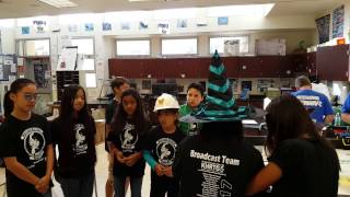 Heritage Hawks Robot Design Judging