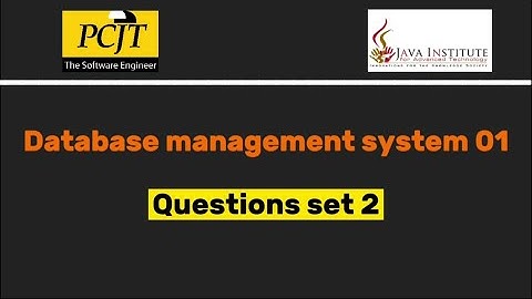Task 2 | Data Base Management System | Java Institute