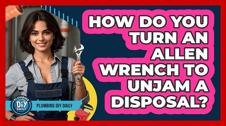 How Do You Turn An Allen Wrench To Unjam A Disposal?