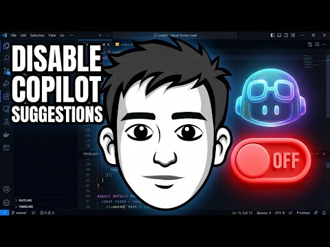 How to Disable GitHub Copilot Code Suggestions in VS Code