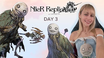 First Playthrough NieR: Replicant - Route B, Day 3 #nierreplicant