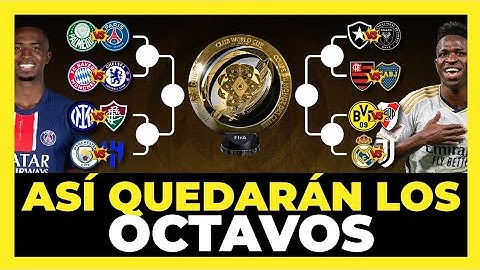 This is how the 2025 Club World Cup Round of 16 would look🏆
