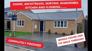 Carpentry 2nd fix 2 bed house/bungalow *** FINAL VIDEO WALK THROUGH***