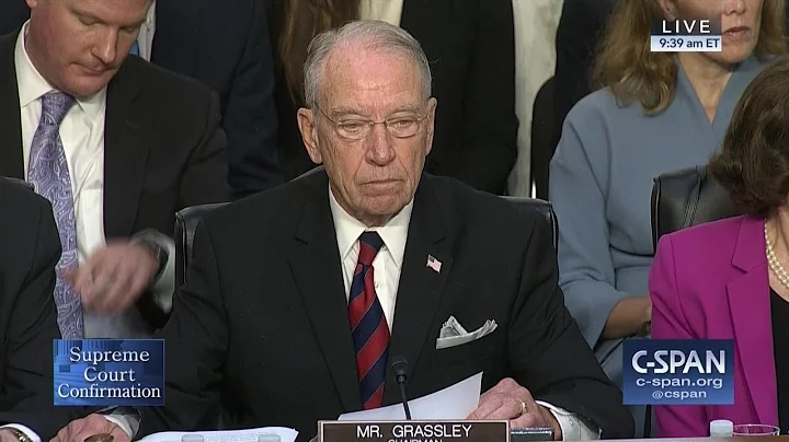 Sen. Grassley: "You are taking advantage of my decency and integrity." (C-SPAN)