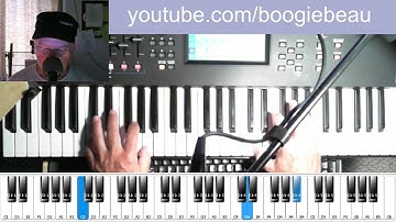 How to Play Something on that keyboard   .. 12 Bar .. Key of G