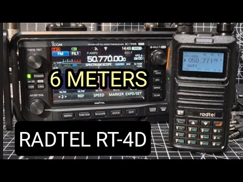 Radtel RT-4D - 6 Meter 50 mhz Transmit ?