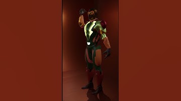 The Mega Man | Stylized & Realistic Characters | Blender, Z-Brush, Maya | Showreel (2025) #shorts