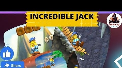 Incredible jack level 17 || incredible jack jump and run