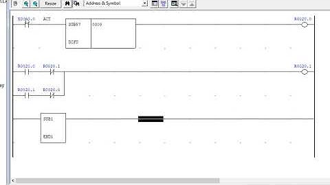 Fanuc ladder creating single push button program for toggling OUTPUT on and off#cnc #fanucladder