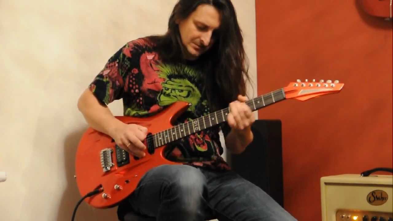 Aristides OIO Red Metallic 010 Demo on Suhr Badger 30