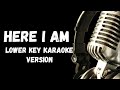 Here I Am Karaoke Lower Key Version By Air Supply