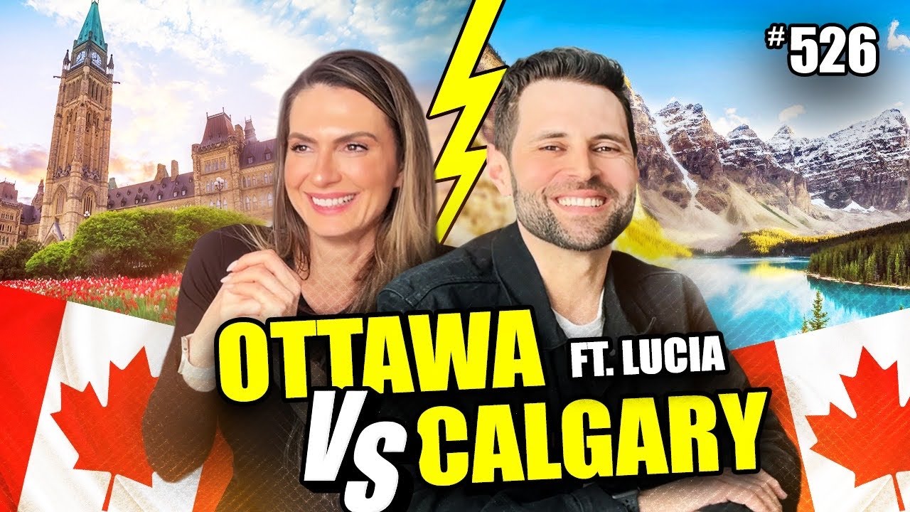 Melhor Cidade pra se viver no Canada em 2025, Ottawa vs Calgary feat @canadamaisqueumsonho