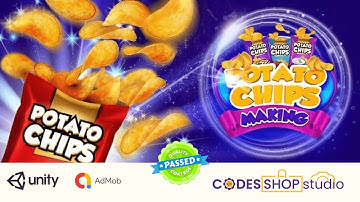 Potato Chips Maker Game | Potato | Unity source code
