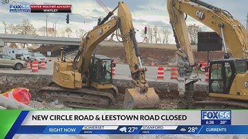 New Circle Road, Leestown Road ramps closed in Lexington