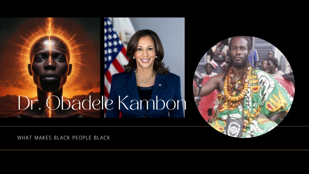 ⁣Ɔbenfo Ọbádélé Kambon "What Makes Black People Black" - what makes krakkkaz krakkk