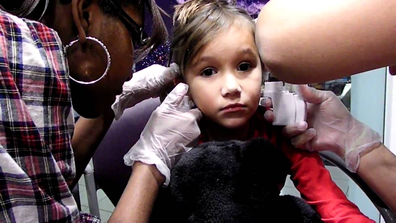 Finally Getting Her Ears Pierced Youtube