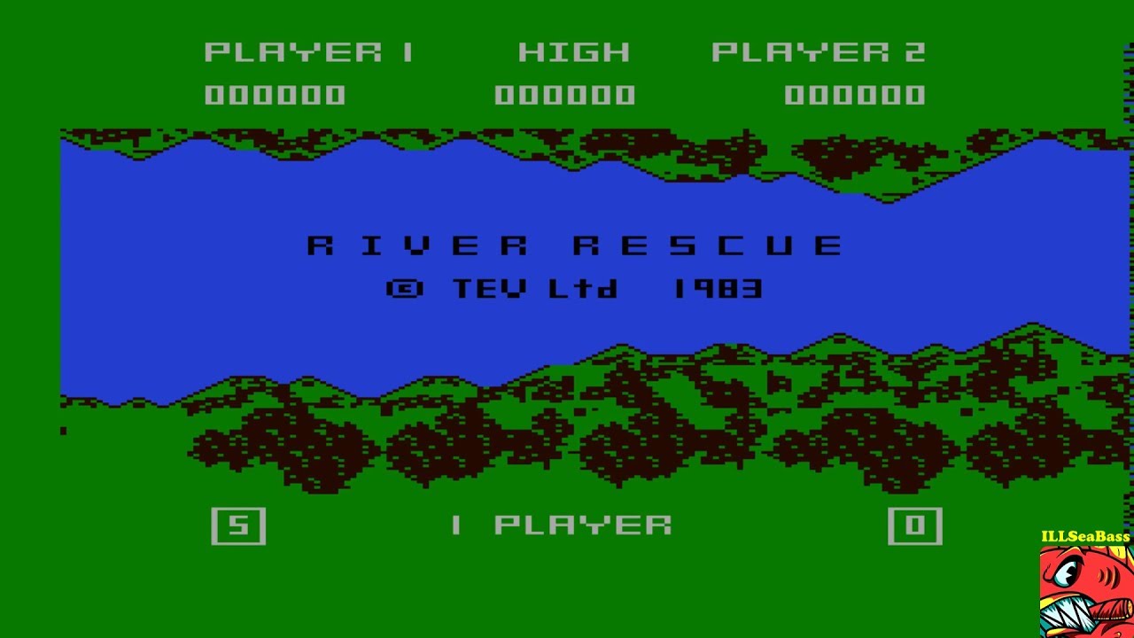 River Rescue [ATARI 8-BIT] 14,890 - YouTube