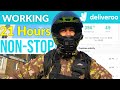 Working 21 Hours For Deliveroo Non-Stop | London