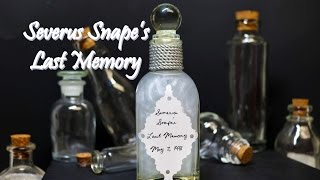 Severus Snape's Memories : Harry Potter Potions : DIY Potion Bottle : Potion Prop
