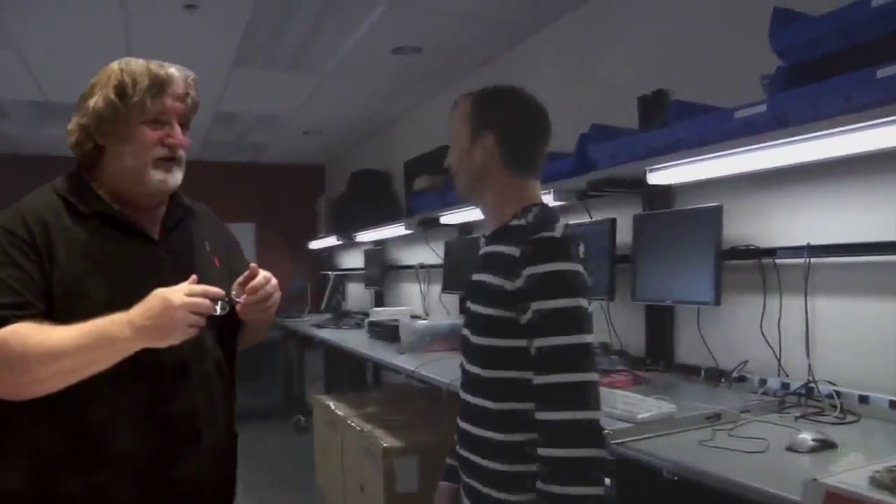 CROWBCAT  Quite relaxing atmosphere at Valve Software