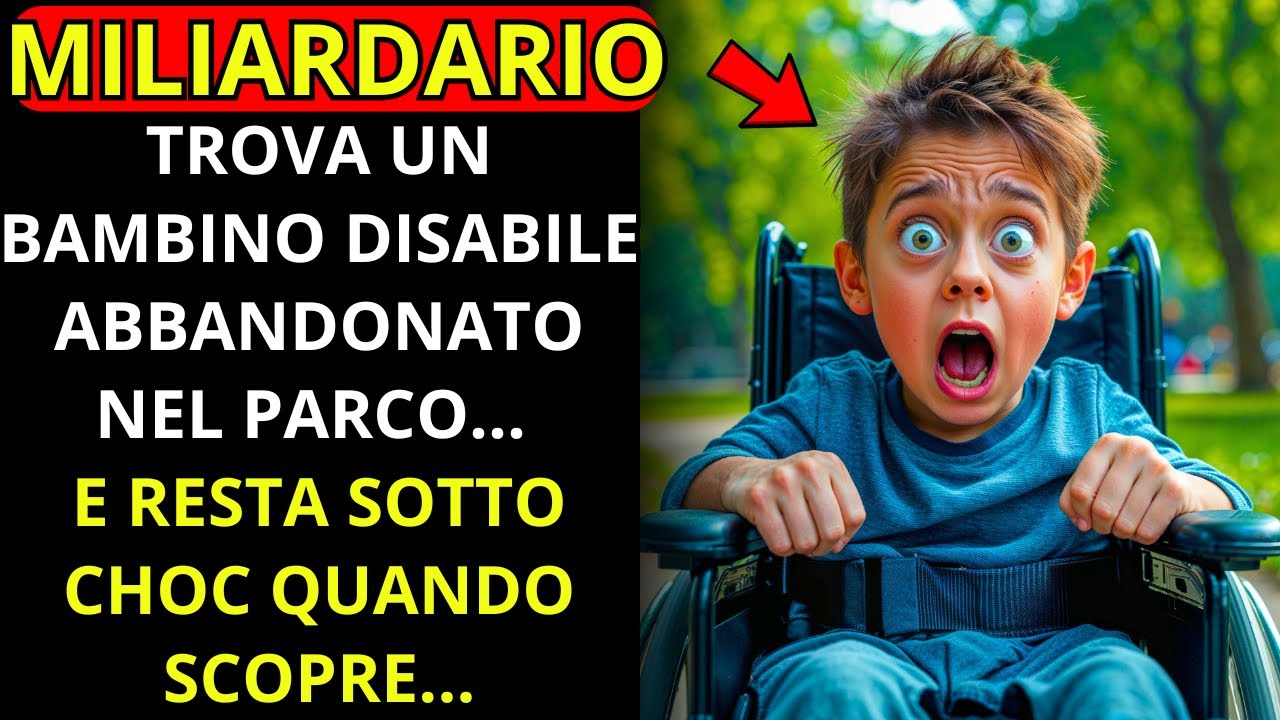UN MILIARDARIO TROVA UN BAMBINO DISABILE ABBANDONATO NEL PARCO... E ...