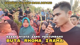 Sedih Sekali !! Kisah Nyata Sang Penyumbang Lagu Buta Di Musik Jalanan Irama Dopang