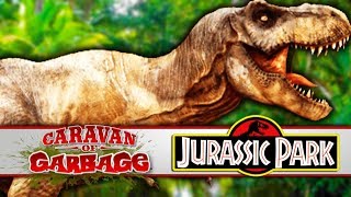 Hunting The T-Rex From Jurassic World Or Park - Caravan Of Garbage