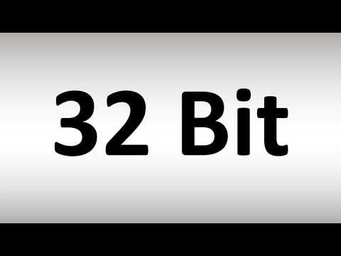 How to Pronounce 32 Bit