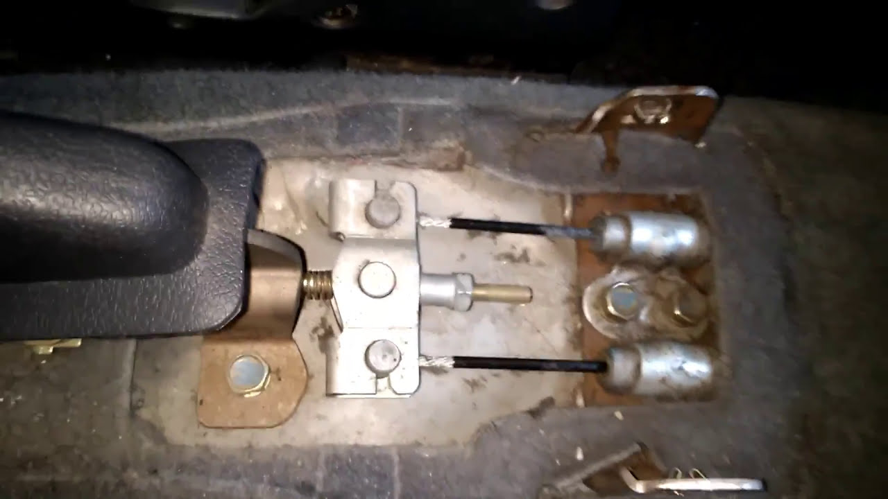 Honda Civic 2000 | Regulagem do freio de mão.