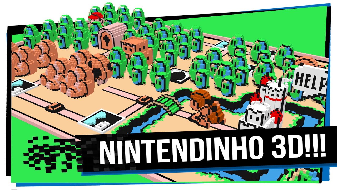 Emulador 3D do Nintendinho!!! 3DNES Emulador 3D do Nintendinho!!! 3DNES