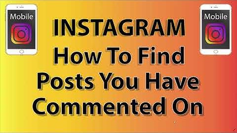 Instagram: How To Find All Posts You Have Commented On | Mobile | *2022*