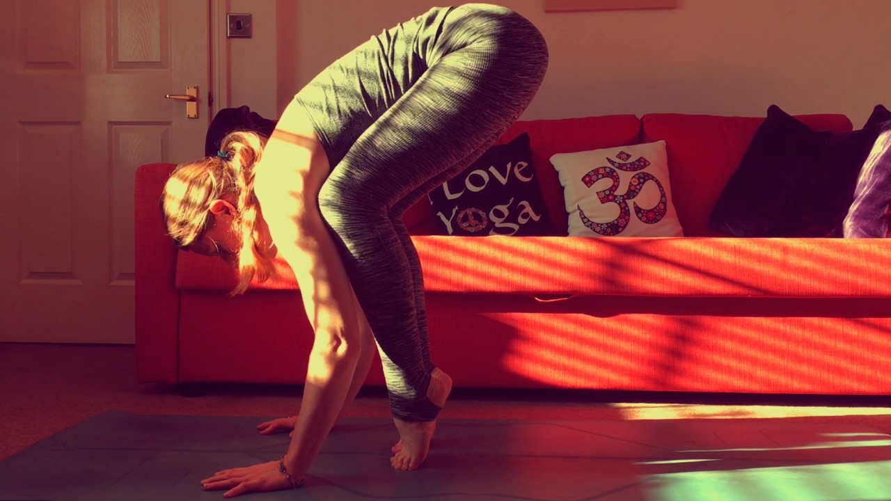 Bakasana to tripod Headstand to Chaturanga YouTube
