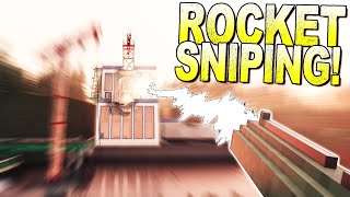 No Scope Sniping with a ROCKET LAUNCHER to Save Time! - Teardown Gameplay