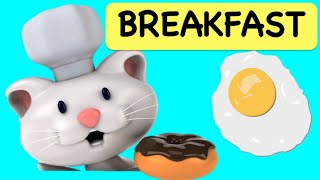 Breakfast vocabulary🎈 | Describe what you eat for breakfast!