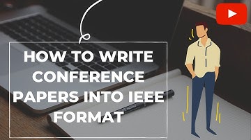 How to write conference papers in IEEE format ( In tamil)
