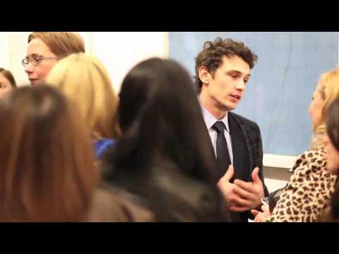James Franco during Opening of Art Show 'Unfinished' / Feb 25, 2011 [HD]