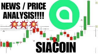 Siacoin Massive Breakout Of Siacoin This Year? | SC Crypto Coin Price Prediction and Analysis!! 💥