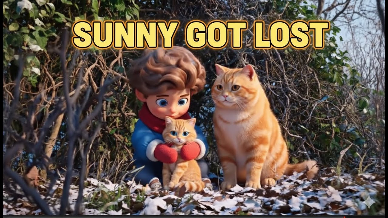 Milo & Sunny Cat Adventure: Sunny is Lost in the Winter Park!