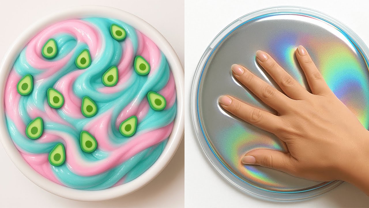 Slow Slime 3 Hour of Relaxing Slime ASMR – Unwind with Slow Stretching Sounds #607 ...