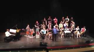 Ottawa Township High School Jazz Band - "Six String Shuffle" - May 2014