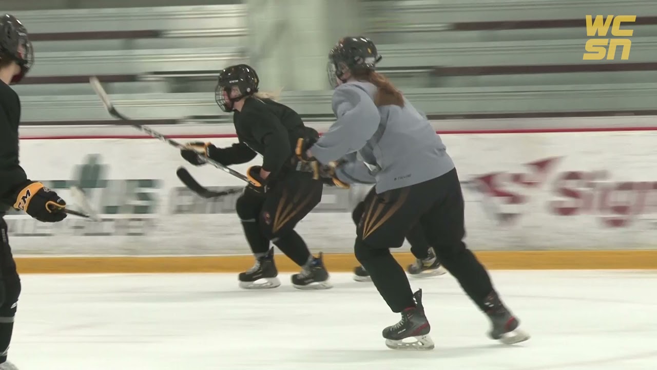 ASU Women's Hockey Mic'd Up with Forward Abby Steinman YouTube